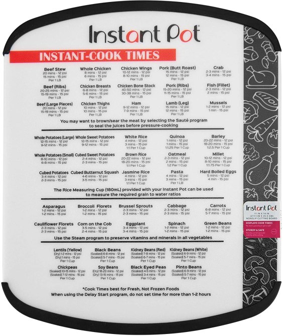 Instant Pot Official Cutting Board Amazon