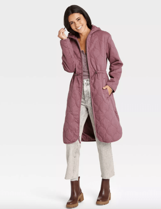 STYLECASTER | Target Quilted Jacket