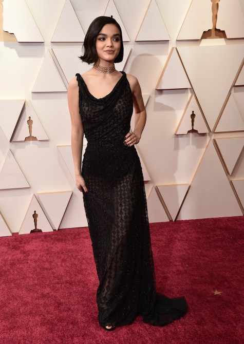 STYLECASTER | Rachel Zegler Oscars Look 2022