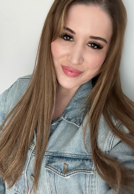 blonde to brunette after