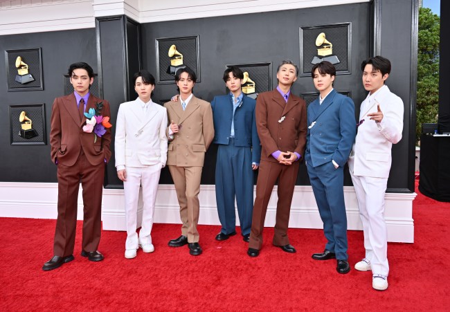 BTS Grammys 2022