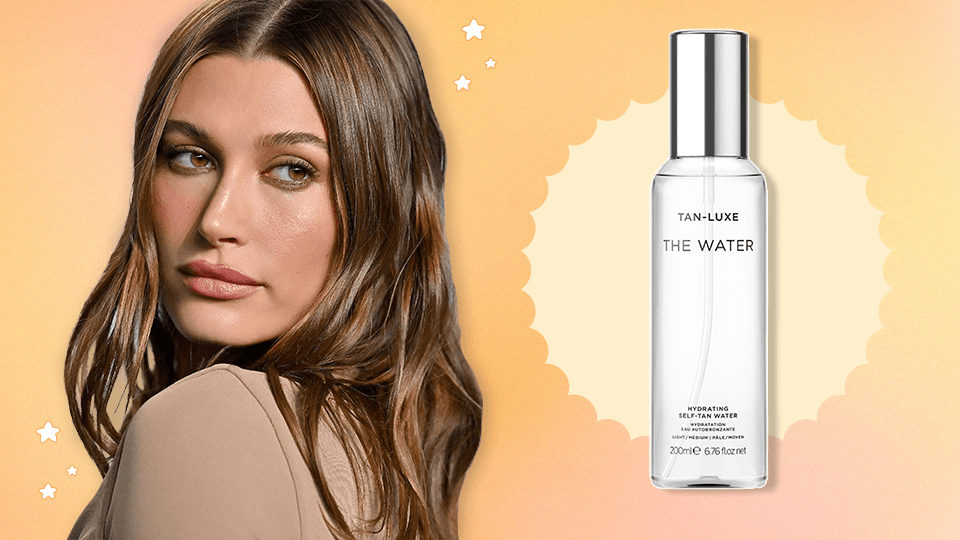 Hailey Bieber Tan Luxe