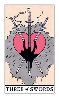 Three of Swords Tarot