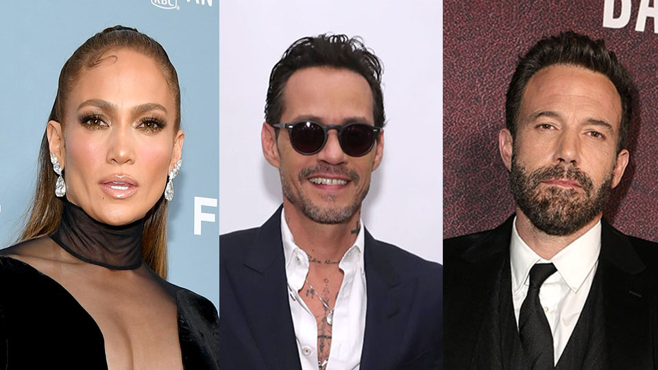 Marc Anthony Jennifer Lopez Ben Affleck