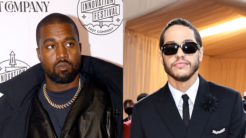 Kanye West Pete Davidson