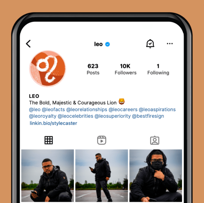 STYLECASTER | Leo Social Media Midheaven