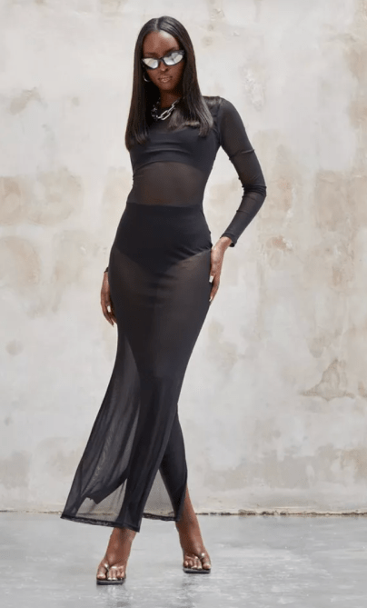 STYLECASTER | Hailey Bieber Naked Dress