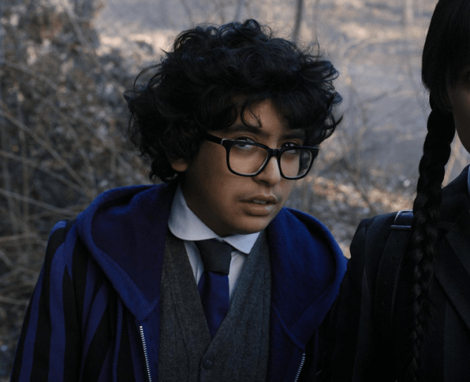 Eugene Ottinger in Wednesday on Netflix