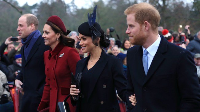 Prince Harry, Prince William, Kate Middleton, Meghan Markle