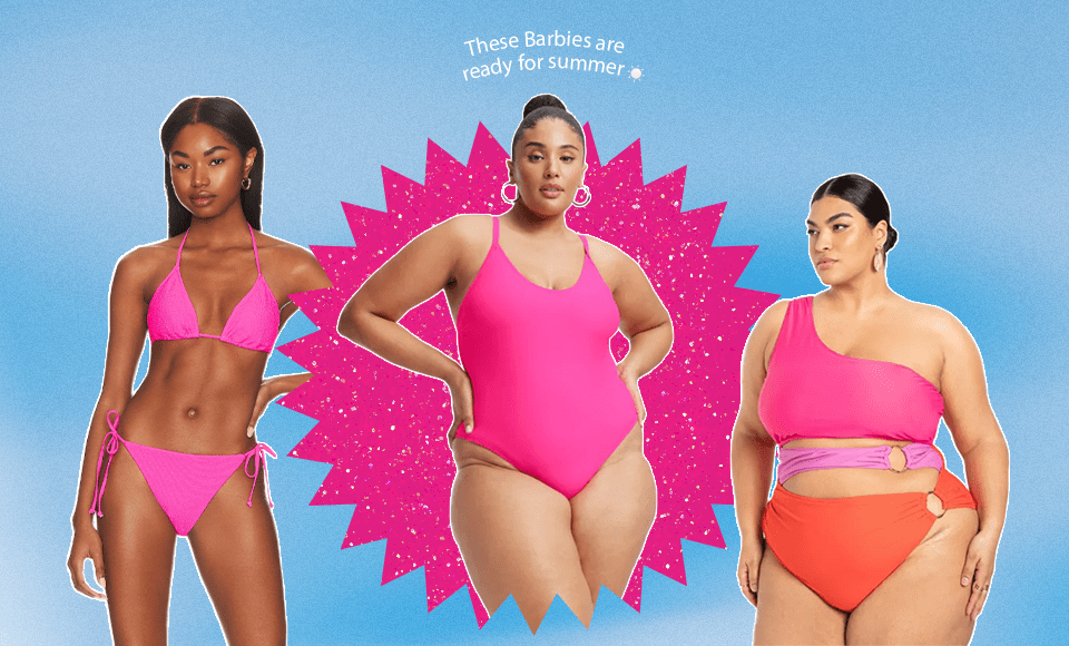 STYLECASTER | Hot Pink Swimsuits