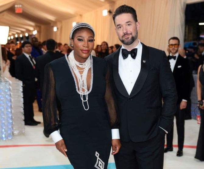 Serena Williams, Alexis Ohanian 
