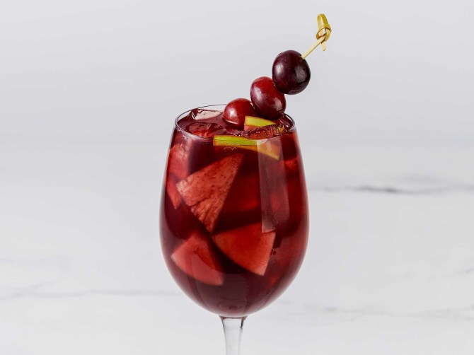 Cheesecake Factory red sangria