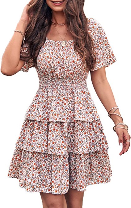 PRETTYGARDEN Women's 2023 Floral Summer Short