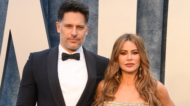 BEVERLY HILLS, CALIFORNIA - MARCH 12: 2023 Sofía Vergara, Joe Manganiello arrives at the Vanity Fair Oscar Party Hosted By Radhika Jones at Wallis Annenberg Center for the Performing Arts on March 12, 2023 in Beverly Hills, California. (Photo by Steve Granitz/FilmMagic)