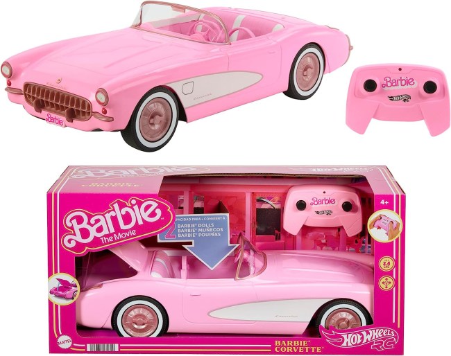 Barbie the movie corvette