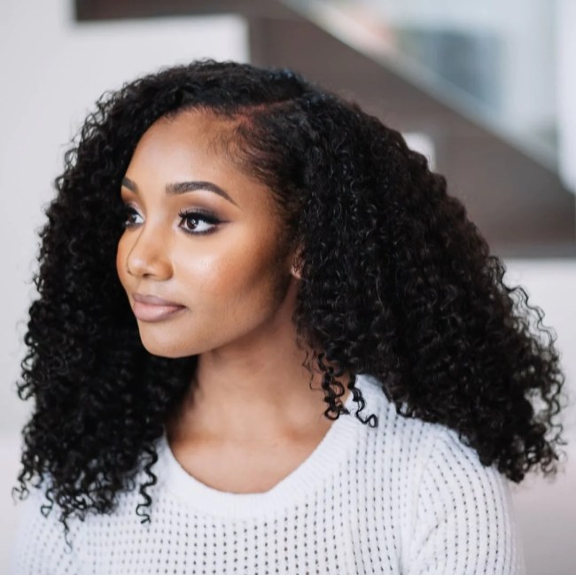 3B-3C Wefted Virgin Hair Bundle