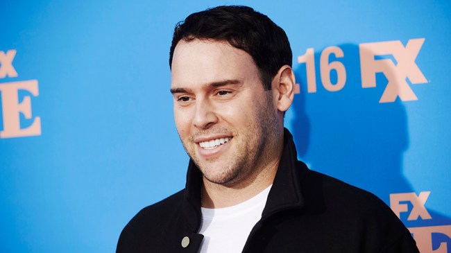 Scooter Braun arrives at the premiere of FXX’s ‘Dave’ at The Greek Theatre on June 10, 2021 in Los Angeles, California. (Photo by Michael Buckner/Penske Media via Getty Images)