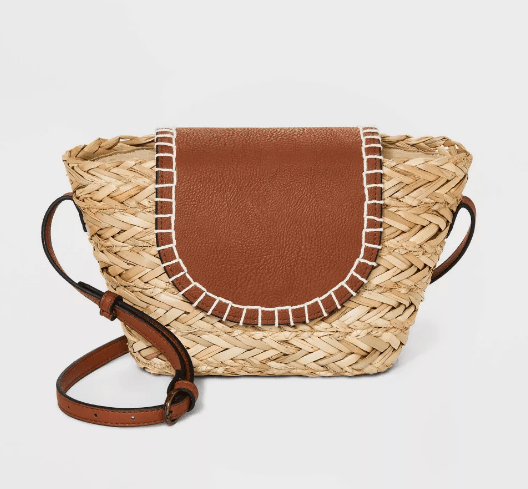 Straw Crossbody Bag - Universal Thread™