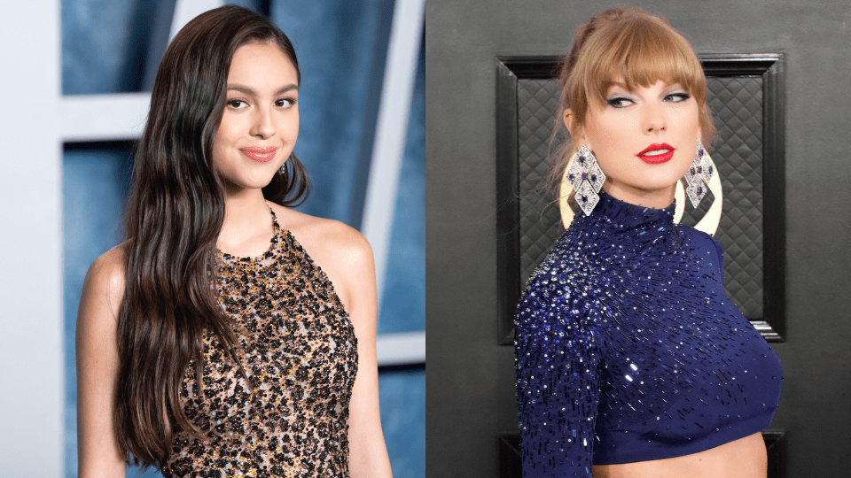 Olivia Rodrigo, Taylor Swift