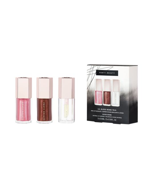 Fenty Snackz by Fenty Beauty by Rihanna Lil Gloss Bomb Trio Mini Lip Gloss Set