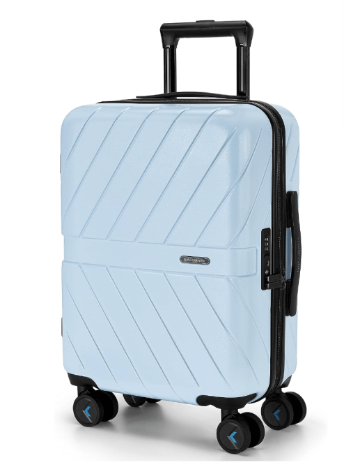 BAGSMART Carry On Luggage 22x14x9