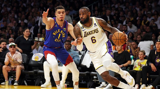 LeBron James from the Los Angeles Lakers and Michael Porter Jr. from the Denver Nuggets.