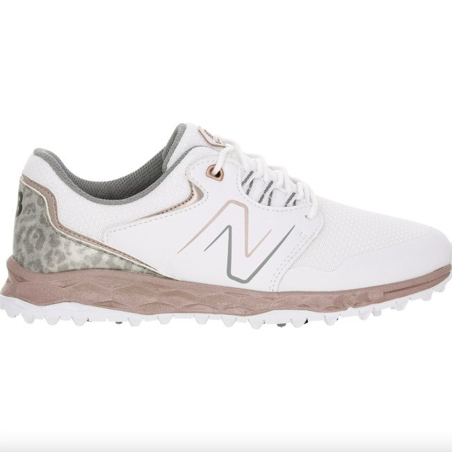 New Balance Women's Fresh Foam Links V2 Sl Golf Shoes White B 6.5
