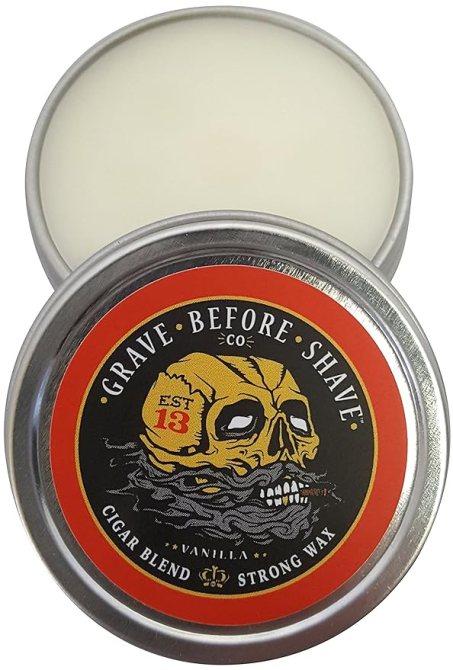 Grave Before Shave Fisticuffs Cigar Blend Strong Hold Wax