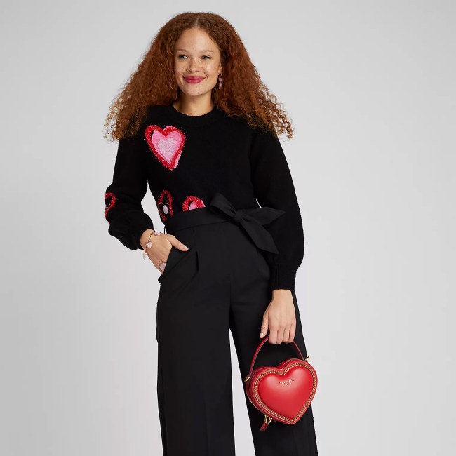 Kate Spade Black Friday Sale: Overlapping Hearts Sweater