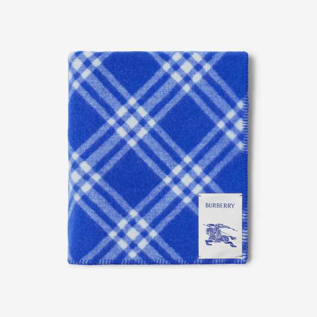 Burberry Check Wool Blanket