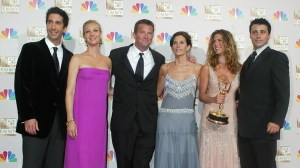 Friends Cast: David Schwimmer, Lisa Kudrow, Matthew Perry, Courteney Cox, Jennifer Aniston and Matt LeBlanc