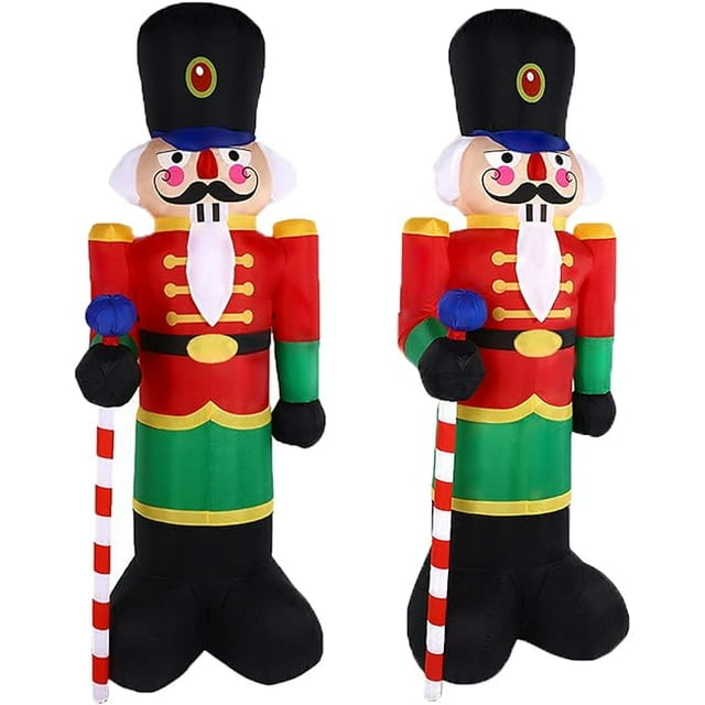 MABOTO Christmas Inflatable Nutcracker Soldier