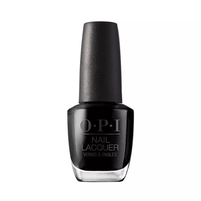 opi black nails