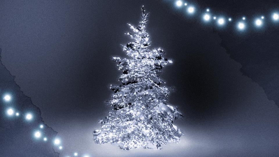 Illuminated Christmas Tree Holiday Decorations