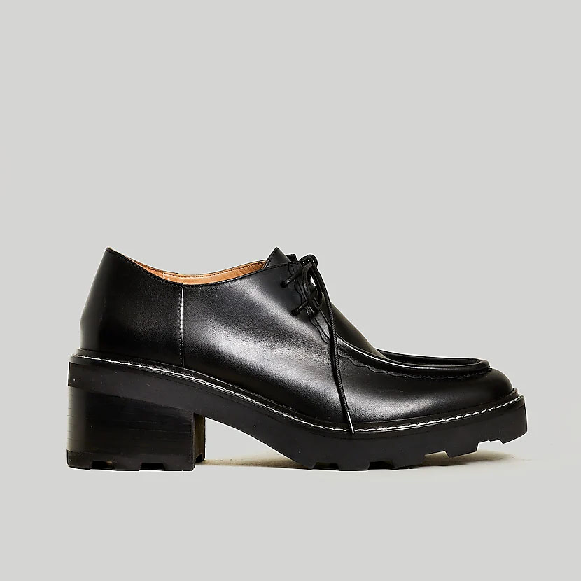 Collegiate-like loafer heels