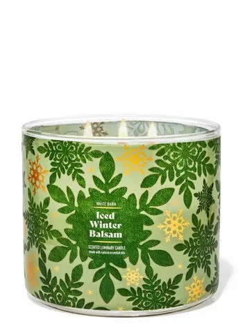 White Barn
Iced Winter Balsam
3-Wick Candle
