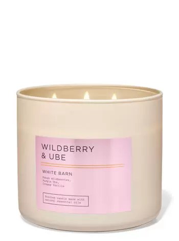 White Barn
Wildberry & Ube
3-Wick Candle