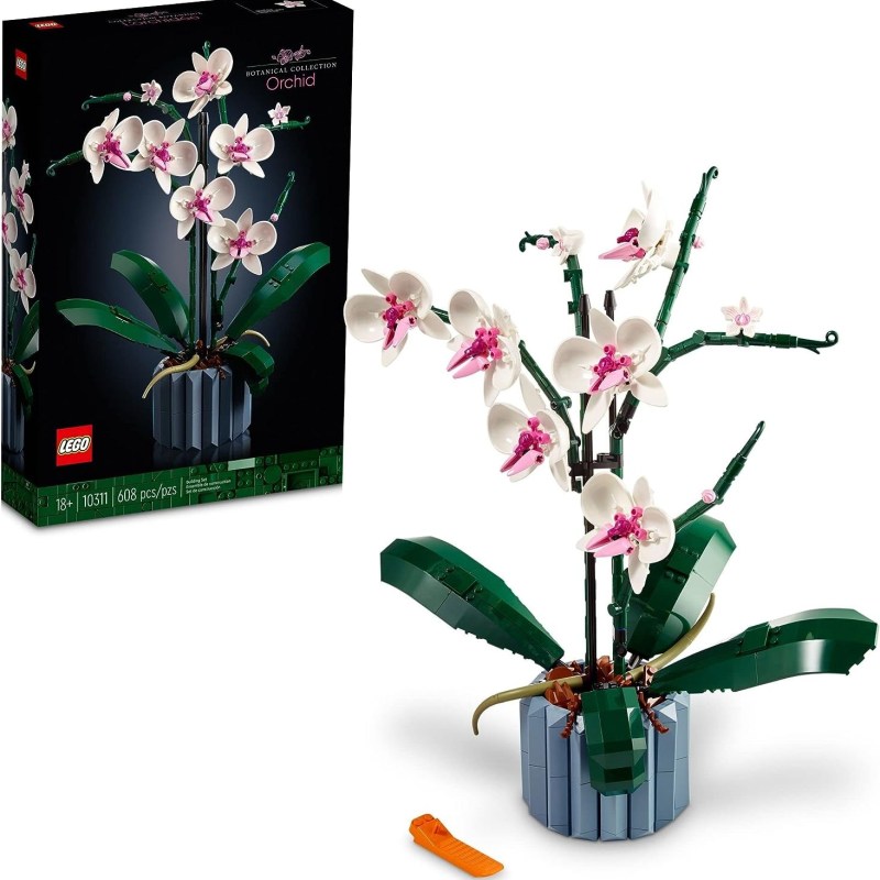 LEGO Icons Orchid Artificial Plant