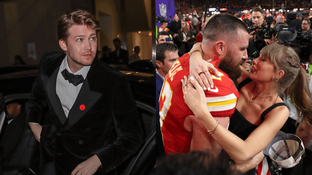 Joe Alwyn Seemingly Reacts to Taylor Swift & Travis Kelce’s Vegas Date at Super Bowl