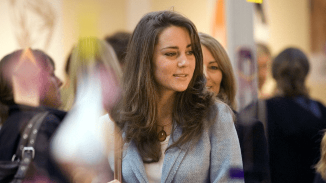 Kate Middleton at The Spirit Of Christmas Shopping Festival.