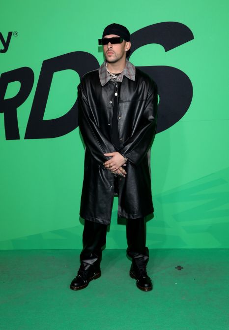 Bad Bunny at the Spotify Awards in Mexico City.