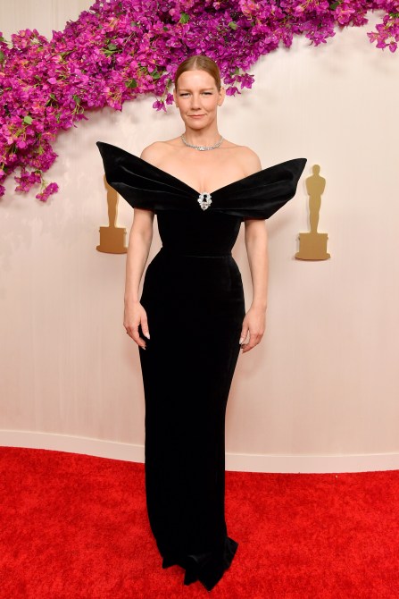 Sandra Hüller attends the 96th Annual Academy Awards in Los Angeles.