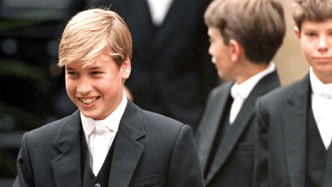 September 7, 1995: Prince William at Eton School