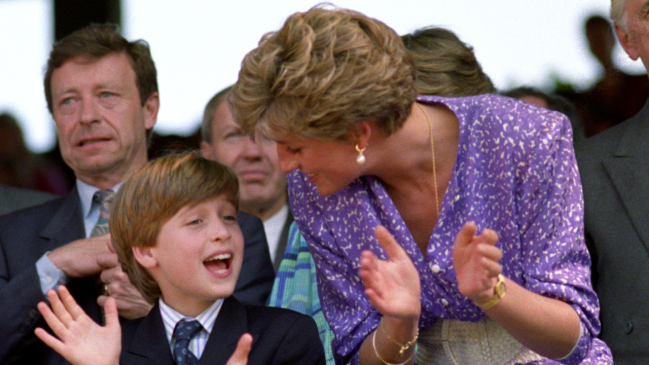 July 6, 1991: Prince William and Princess Diana at Wimbledon 