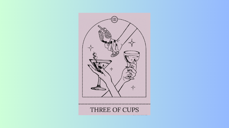 3 of Cups