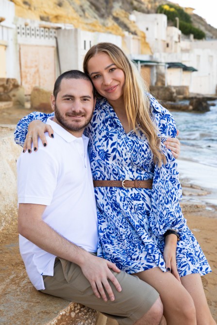 Anika and Kyle photographed in Malta for 90 Day Love in Paradise S4