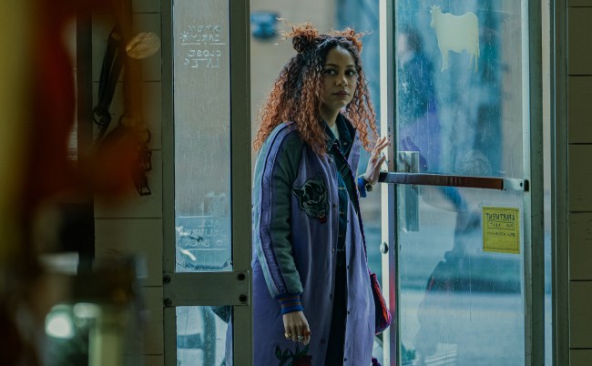 DEAD BOY DETECTIVES. Kassius Nelson as Crystal Palace in episode 1 of DEAD BOY DETECTIVES.