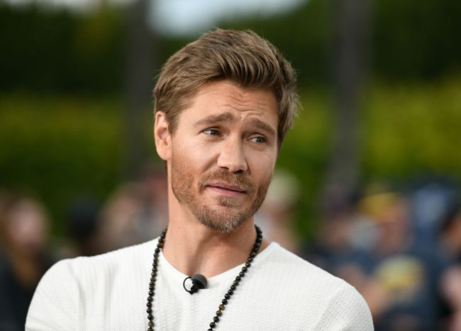 Chad Michael Murray visits "Extra" at Universal Studios Hollywood on April 16, 2019 in Universal City, California.