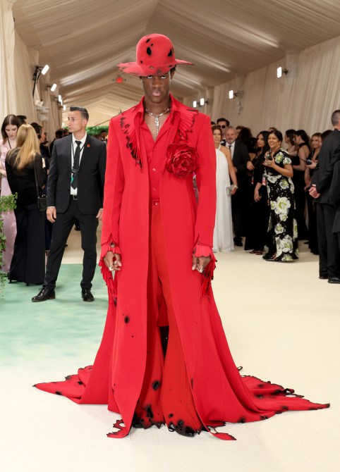 Wisdom Kaye attends The 2024 Met Gala Celebrating "Sleeping Beauties: Reawakening Fashion" at The Metropolitan Museum of Art on May 06, 2024 in New York City.