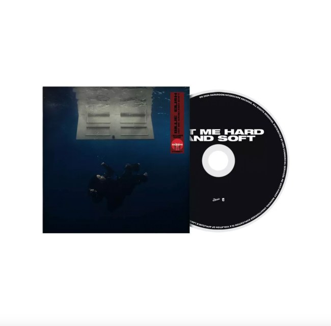 Billie Eilish HIT ME HARD AND SOFT Target Exclusive CD with Poster